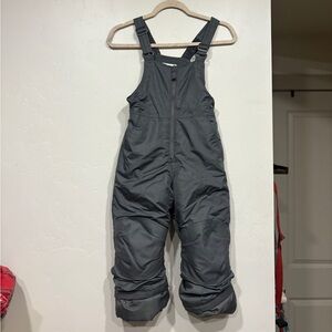 Cat & Jack Gray Kids Snow Bib Overalls